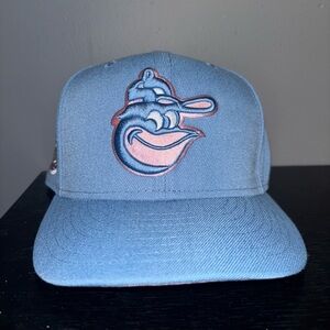 Blue Baseball Cap with Logo, Baltimore Orioles, Cotton Candy Collection